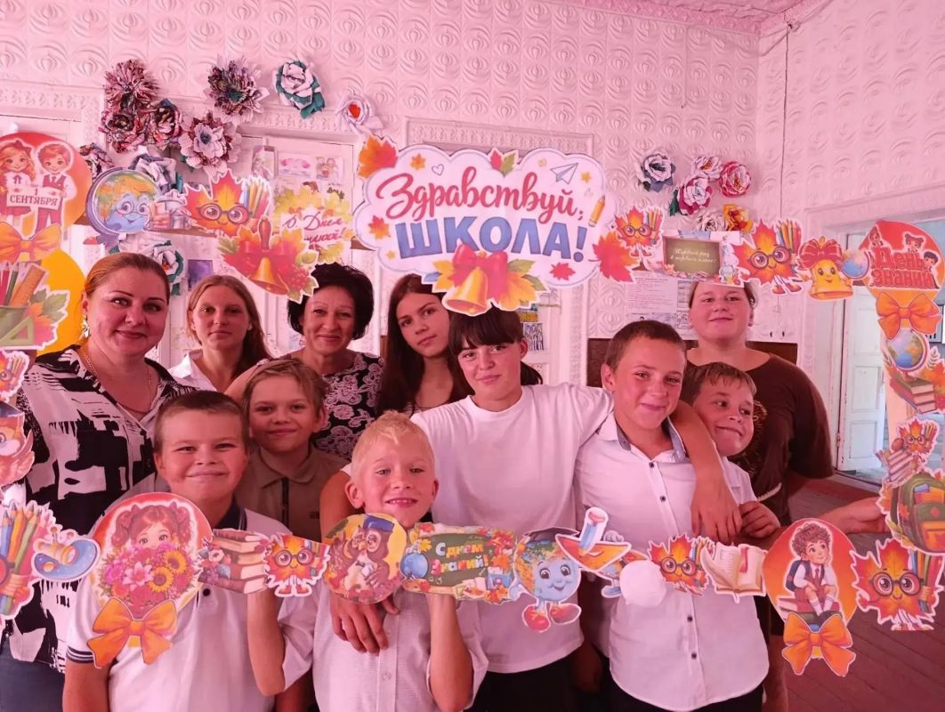В селе Семёновка отметили День знаний В селе Семёновка отметили День знаний