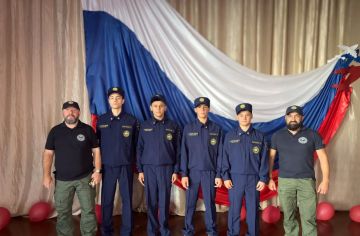 В Чаплинском аграрном колледже открыли студенческий спасательный отряд "Витязь"