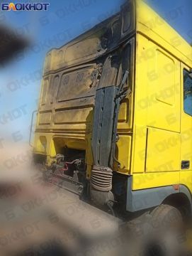 Украинские боевики атаковали гражданскую фуру в Великой Лепетихе