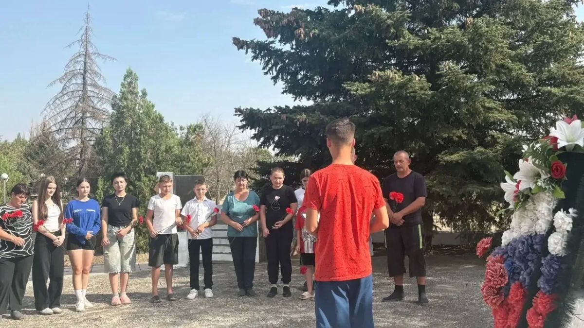 В селе Павловка провели митинг ко Дню окончания Второй мировой войны В селе Павловка провели митинг ко Дню окончания Второй мировой войны