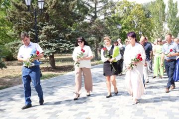 В Геническе почтили память жертв террористического акта в Беслане