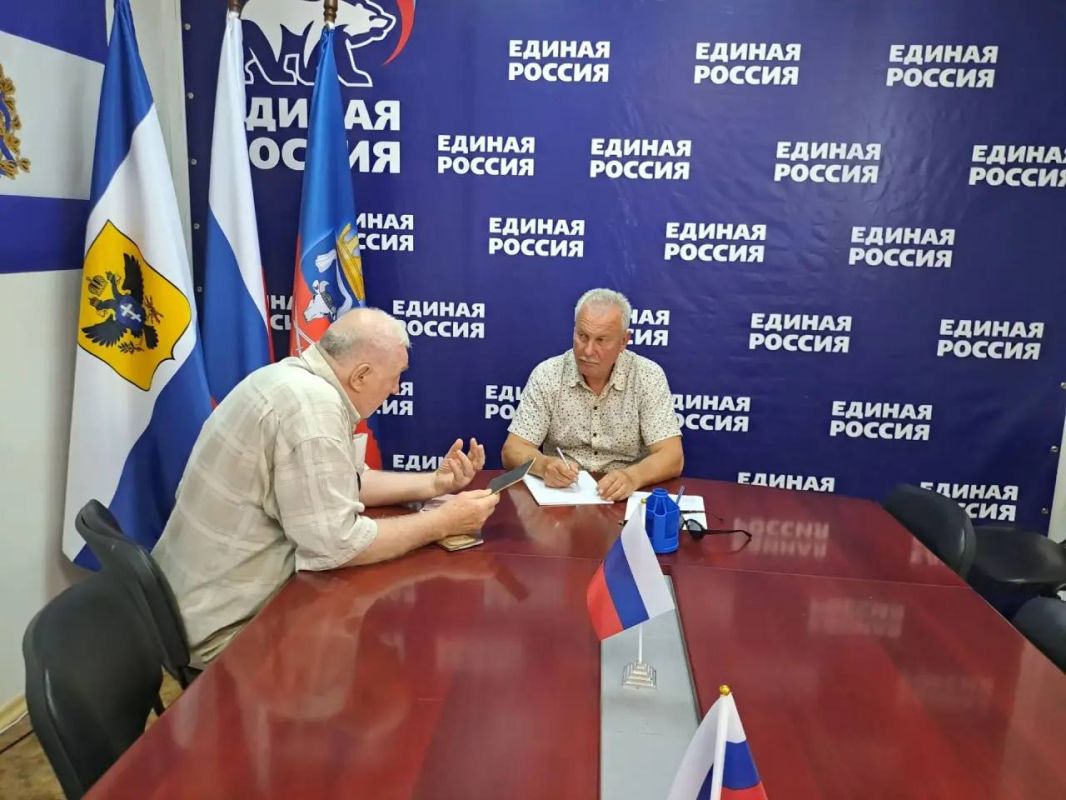 Приём граждан провел депутат Каховского Совета депутатов Игорь Филипчук