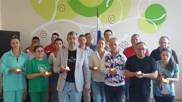 Акция «Беслан, мы с тобой» в Скадовске