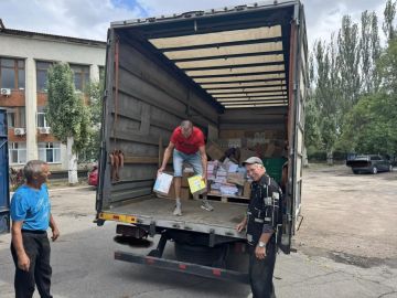 Мордовия передала школам Каланчакского округа партию новых учебников