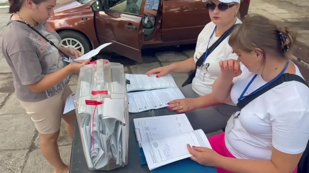 Досрочное голосование прошло в поселке Рыково