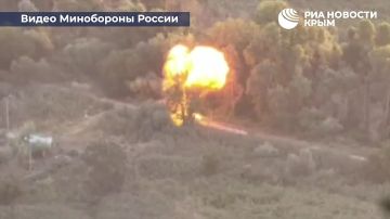 Российские дроноводы взорвали вражеский сеткомет на ИИ в Херсонской области