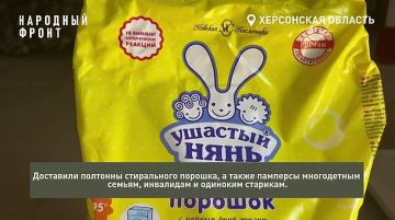 Народный фронт в августе передал порядка четырех тонн гуманитарной помощи жителям Херсонской области
