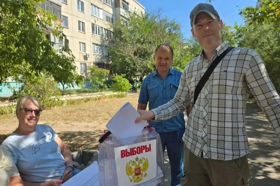 В Херсонской области завершен второй день досрочного голосования В Херсонской области завершен второй день досрочного голосования