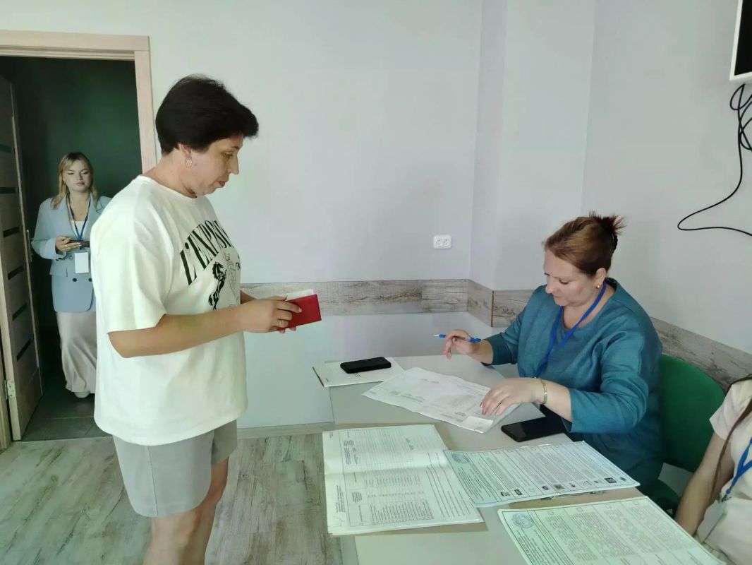 В Херсонской области завершился второй день досрочного голосования В Херсонской области завершился второй день досрочного голосования