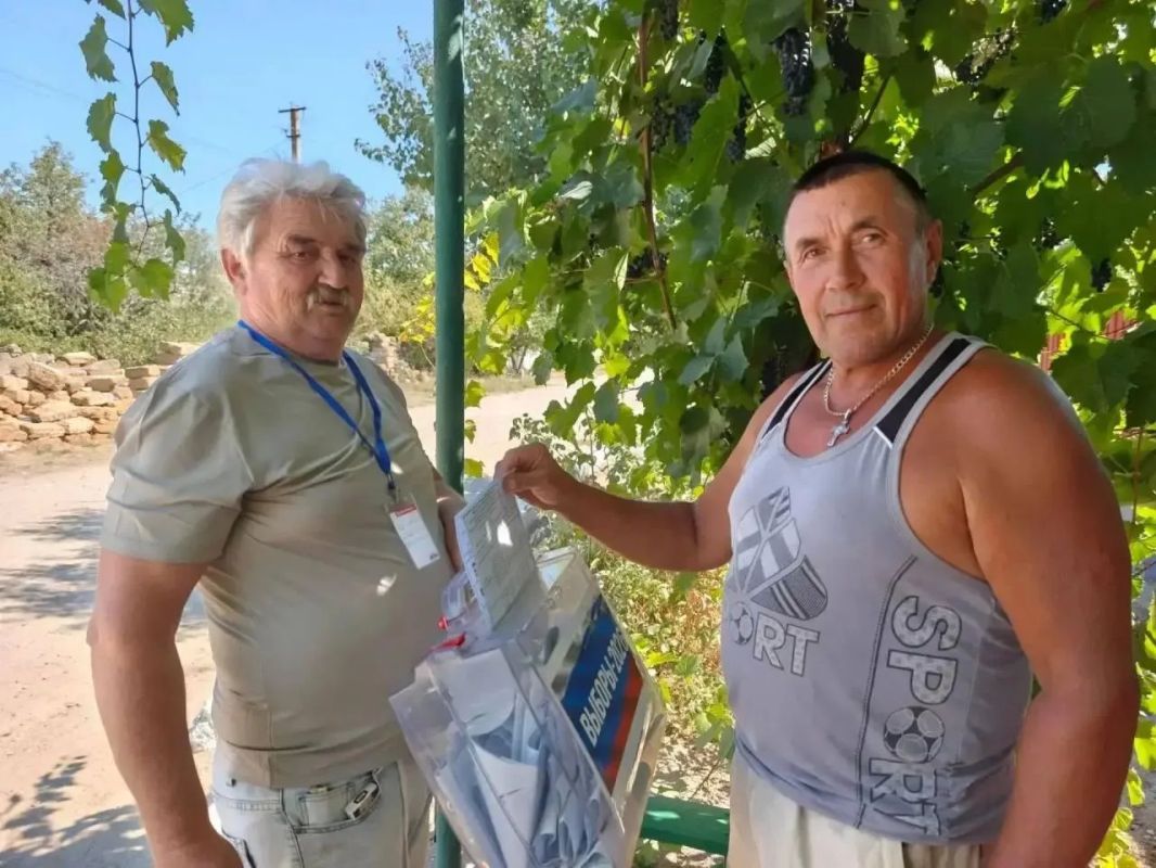 В Херсонской области завершился второй день досрочного голосования В Херсонской области завершился второй день досрочного голосования