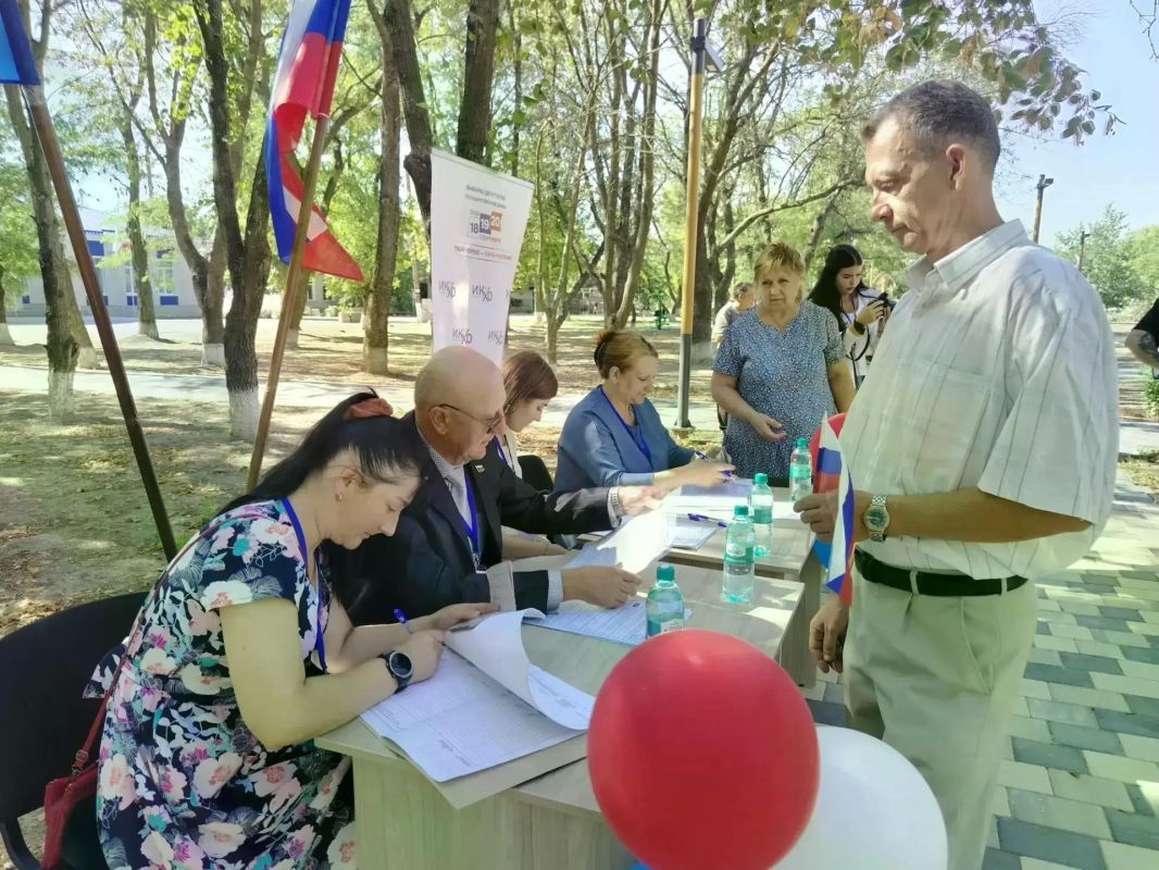 В Херсонской области завершился второй день досрочного голосования В Херсонской области завершился второй день досрочного голосования