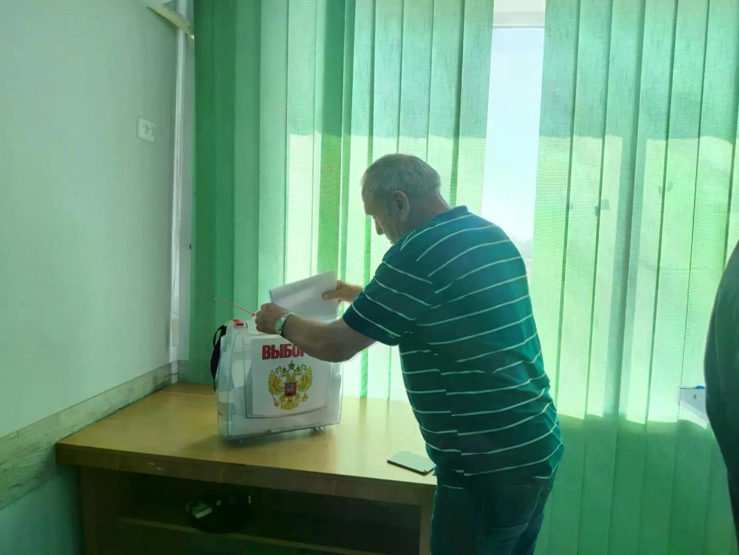 В Херсонской области завершился второй день досрочного голосования В Херсонской области завершился второй день досрочного голосования