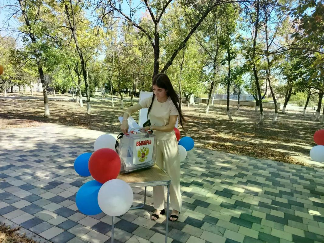 В Херсонской области завершился второй день досрочного голосования В Херсонской области завершился второй день досрочного голосования