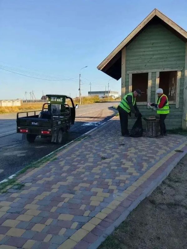Работы по благоустройству в Геническом округе Работы по благоустройству в Геническом округе