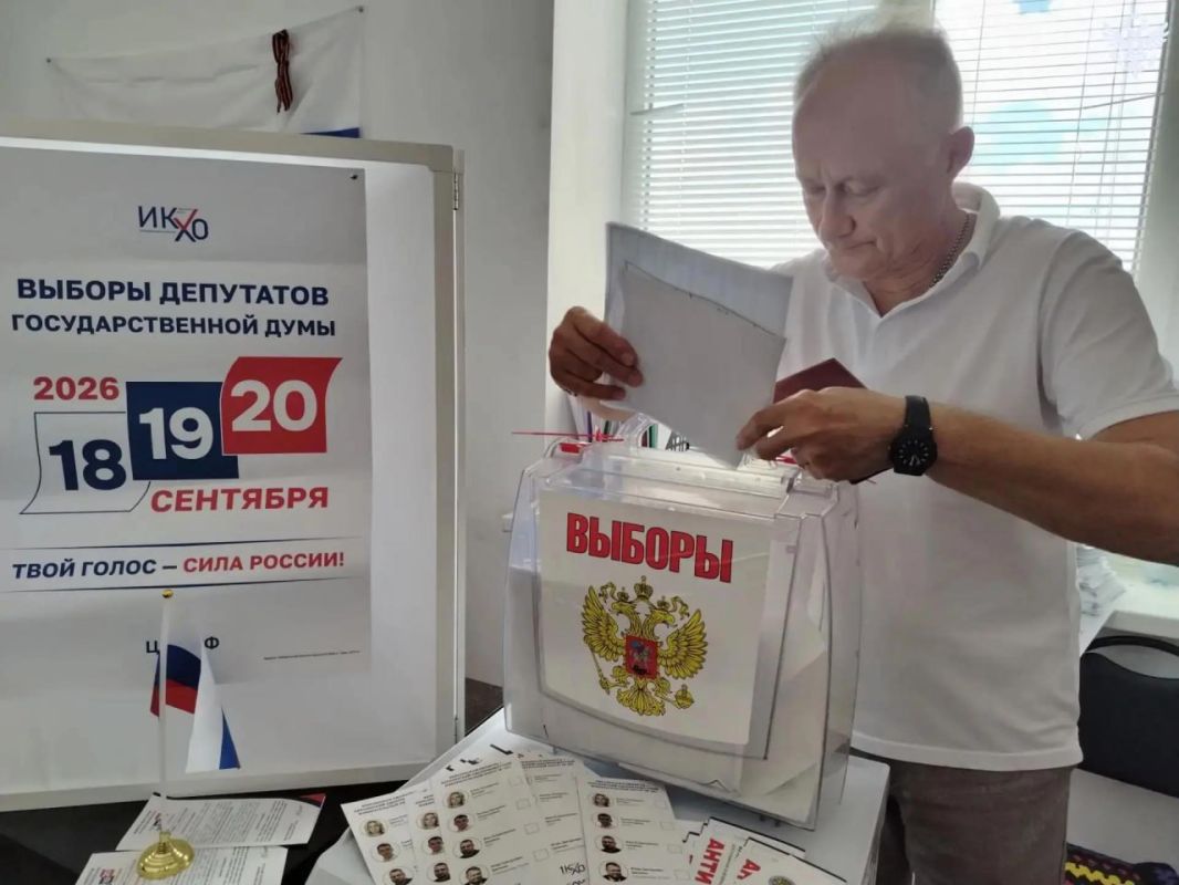 Жители семи округов Херсонской области приняли участие в четвёртом дне досрочного голосования