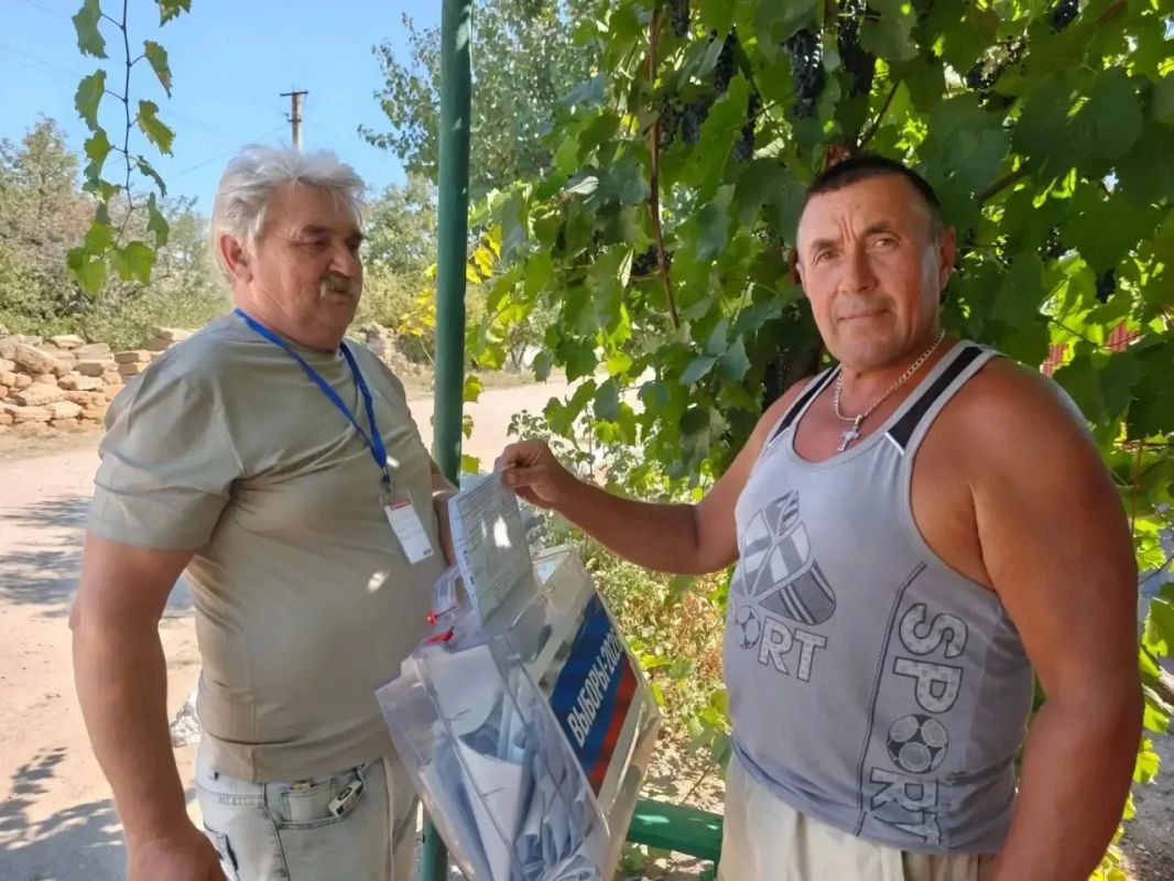 В Чонгаре продолжается досрочное голосование В Чонгаре продолжается досрочное голосование