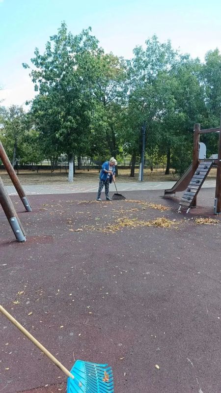 Работы по благоустройству в Геническом округе Работы по благоустройству в Геническом округе