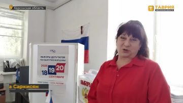 "Ожидаем больших перемен и процветания": избиратели из Херсонской области — о выборах в Госдуму