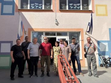 Представитель Псковской области проверил ход работ на объектах Ивановского округа Херсонской области