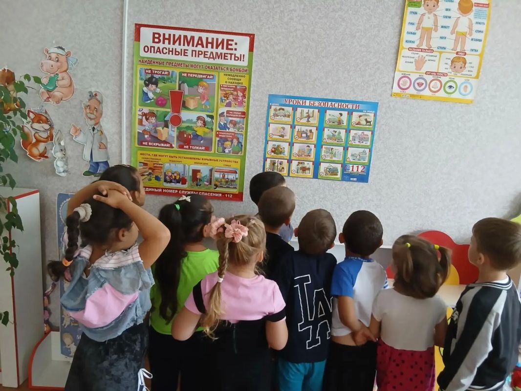 В ясли-саду села Широкое прошло занятие по антитеррористической безопасности В ясли-саду села Широкое прошло занятие по антитеррористической безопасности