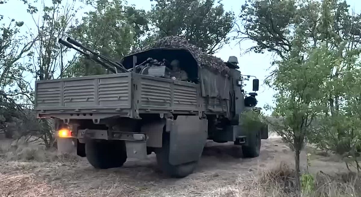 У-23-2 «Днепра» сбивают БПЛА «Лютый» и «Хорнеты» в Херсонской области