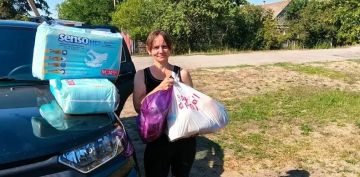 Волонтеры Славянского района Кубани вручили адресную помощь жителям Херсонской области