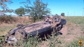 В Новотроицком округе 41-летний водитель автомобиля получил травмы в ДТП