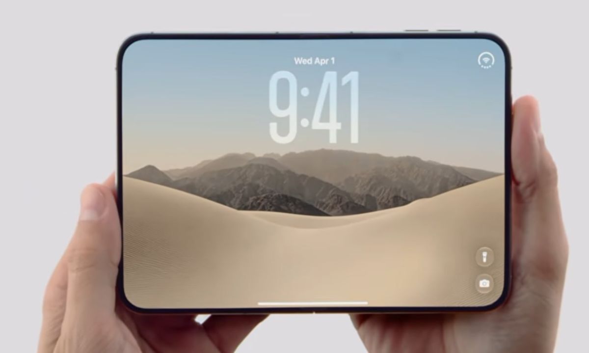 Первая в истории Apple раскладушка — iPhone Duo