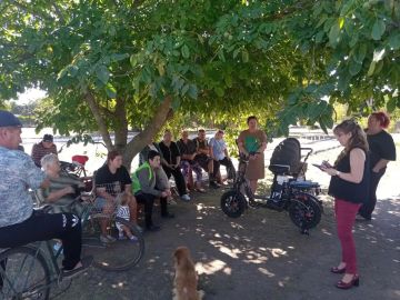 Руководитель аппарата администрации Каховского муниципального округа провела выездной приём жителей