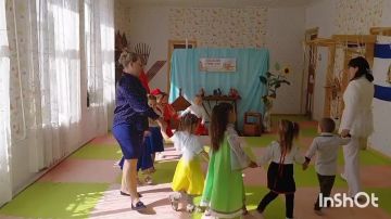 В детском саду «Золотой ключик» села Привольное состоялось праздничное мероприятие, приуроченное ко Дню языков народов Российской Федерации