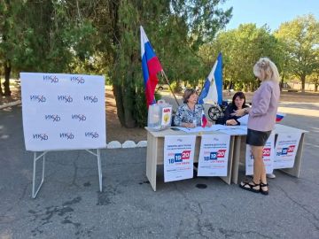 Избиратели Херсонской области продолжают делать свой выбор