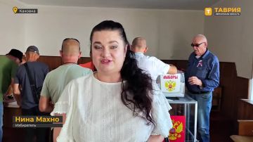 Нам небезразлично будущее наших детей, заявила избиратель Нина Махно