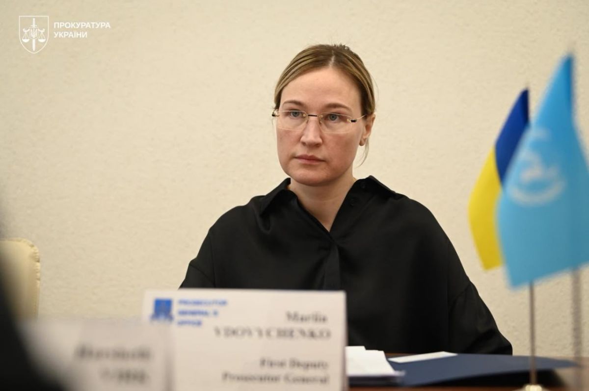 Первый замгенпрокурора Украины Вдовиченко написала заявление об увольнении