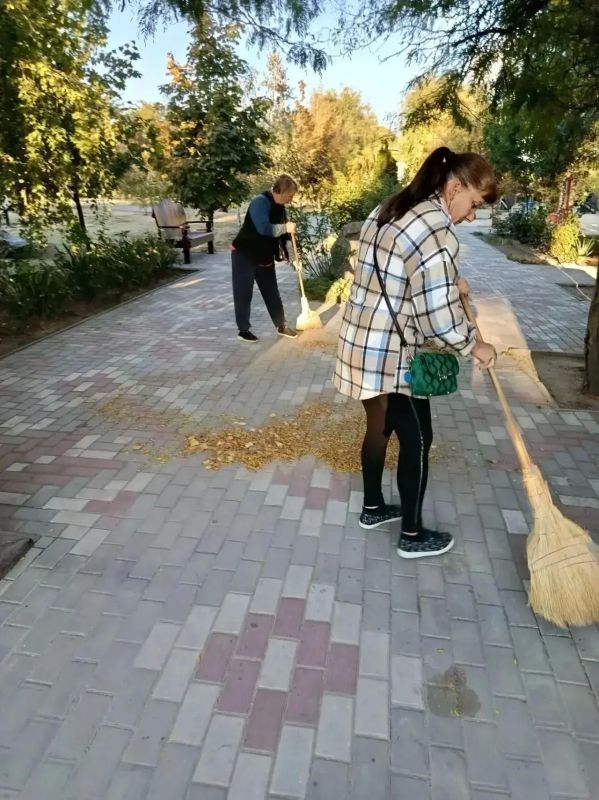 Благоустройство Генического округа: работы продолжаются Благоустройство Генического округа: работы продолжаются