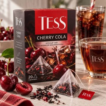 Чай TESS с вишневой колой появился в магазинах