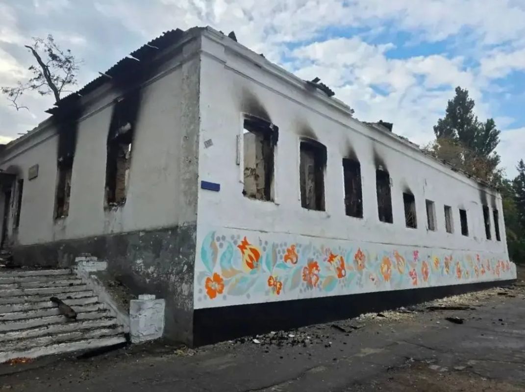 Краеведческий музей повреждён при обстреле Горностаевского округа Краеведческий музей повреждён при обстреле Горностаевского округа