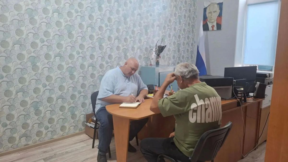 Приём граждан в селе Владимировка ТУ «Лазурное» Приём граждан в селе Владимировка ТУ «Лазурное»