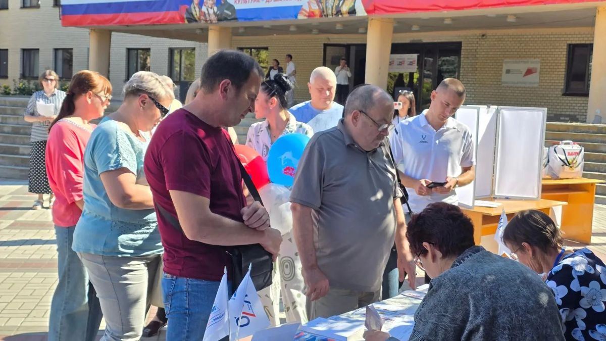 Досрочное голосование в Херсонской области завершилось Досрочное голосование в Херсонской области завершилось