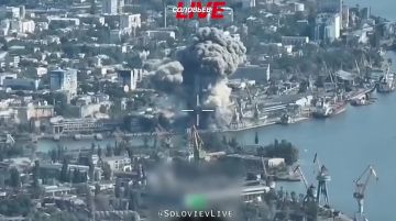 Гауляйтер временно оккупированной части Херсона сообщил, что в городе произошел тотальный блэкаут из-за аварийной ситуации