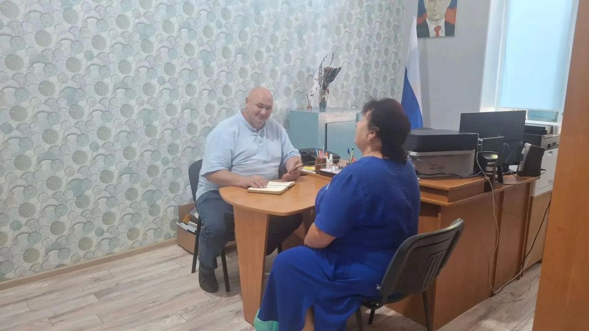 Приём граждан в селе Владимировка ТУ «Лазурное» Приём граждан в селе Владимировка ТУ «Лазурное»
