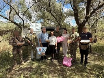 Сотрудники судебной системы Херсонской области передали гуманитарную помощь бойцам СВО