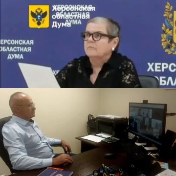 Председатель Контрольно-счетной палаты Херсонской области в режиме видеоконференции принял участие в 55-м внеочередном заседании Херсонской областной Думы I созыва,где депутаты приняли постановление об освобождении от...