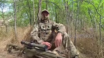 Андрей Руденко: Снайперы ивановской дивизии ВДВ из состава группировки «Днепр уничтожили тяжёлый украинский БпЛА «Баба-Яга» на Херсонском направлении