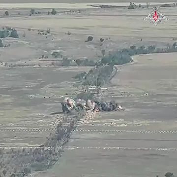 Вспахали вражеские позиции