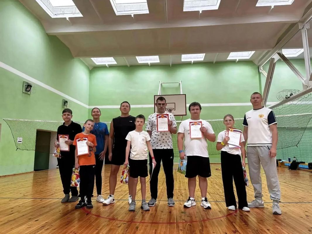 В ХГПУ прошёл открытый урок по бадминтону для детей с ограниченными возможностями здоровья