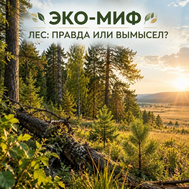 «Эко-миф». Лес: правда или вымысел?