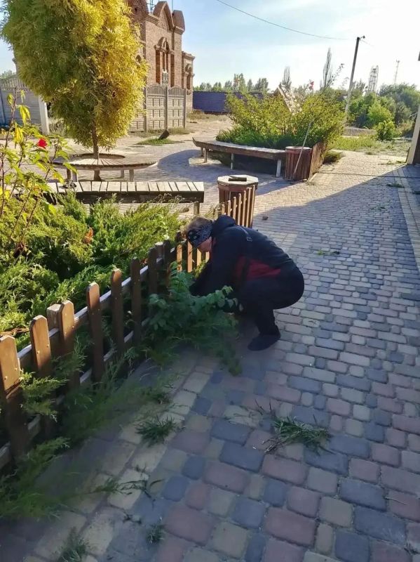 16 сентября: Генический округ становится чище благодаря “Азовкоммунсервис”
