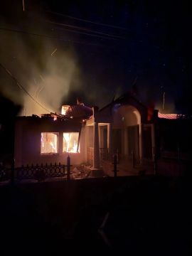 Владимир Сальдо: В Горностаевском округе дрон ВСУ уничтожил здание Совета депутатов