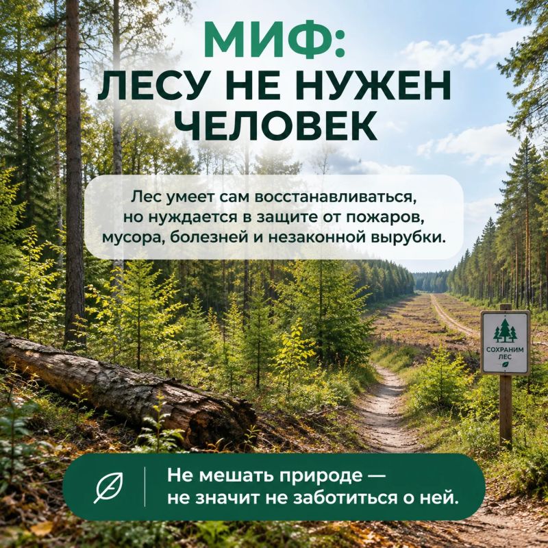 «Эко-миф». Лес: правда или вымысел? «Эко-миф». Лес: правда или вымысел?