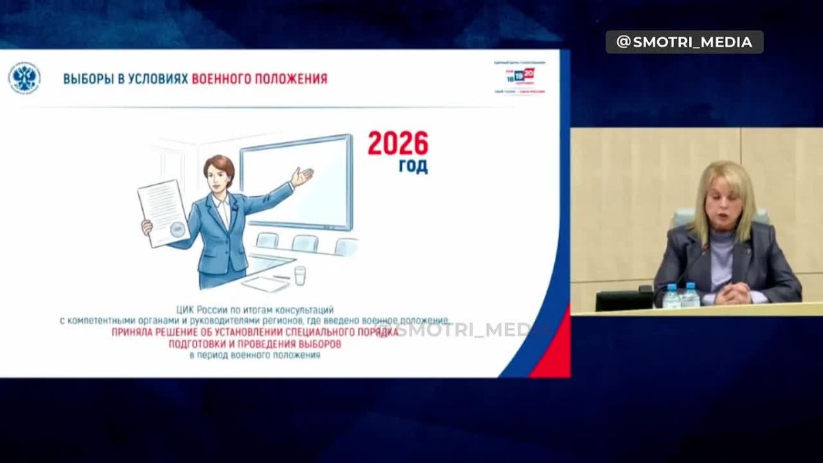 Решение по проведению выборов в ЛНР, ДНР, Запорожской и Херсонской областях базировалось на желании и стремлении людей — Памфилова
